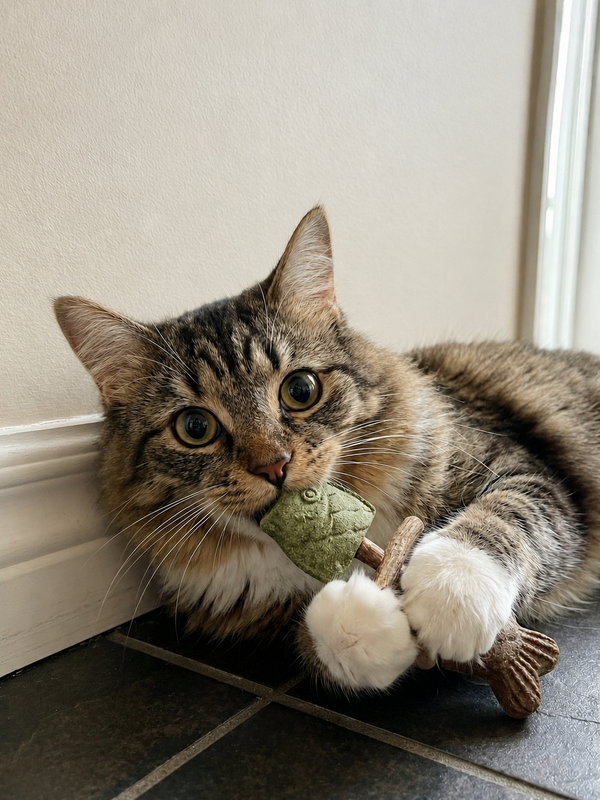 Cat playing