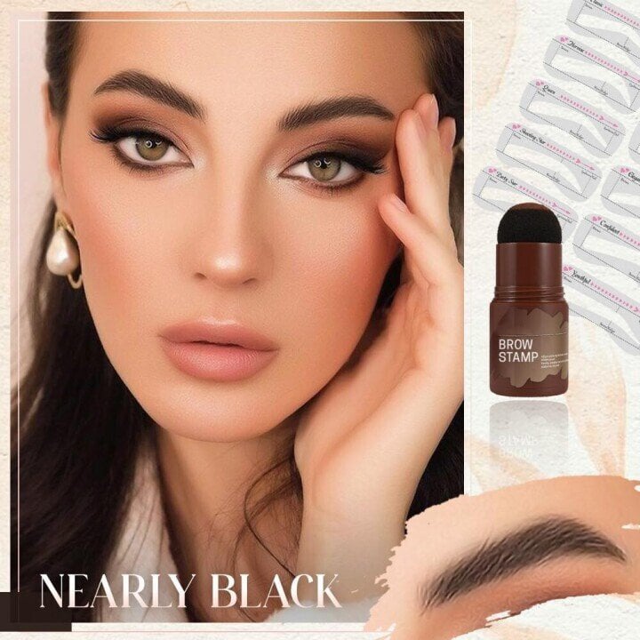 🔥LAST DAY - BUY 1 GET 1 FREE JUST $10.99 EACH🔥🎉Perfect Brows Stencil & Stamp Kit