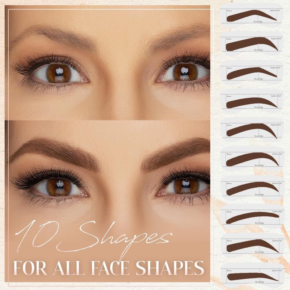 🔥LAST DAY - BUY 1 GET 1 FREE JUST $10.99 EACH🔥🎉Perfect Brows Stencil & Stamp Kit