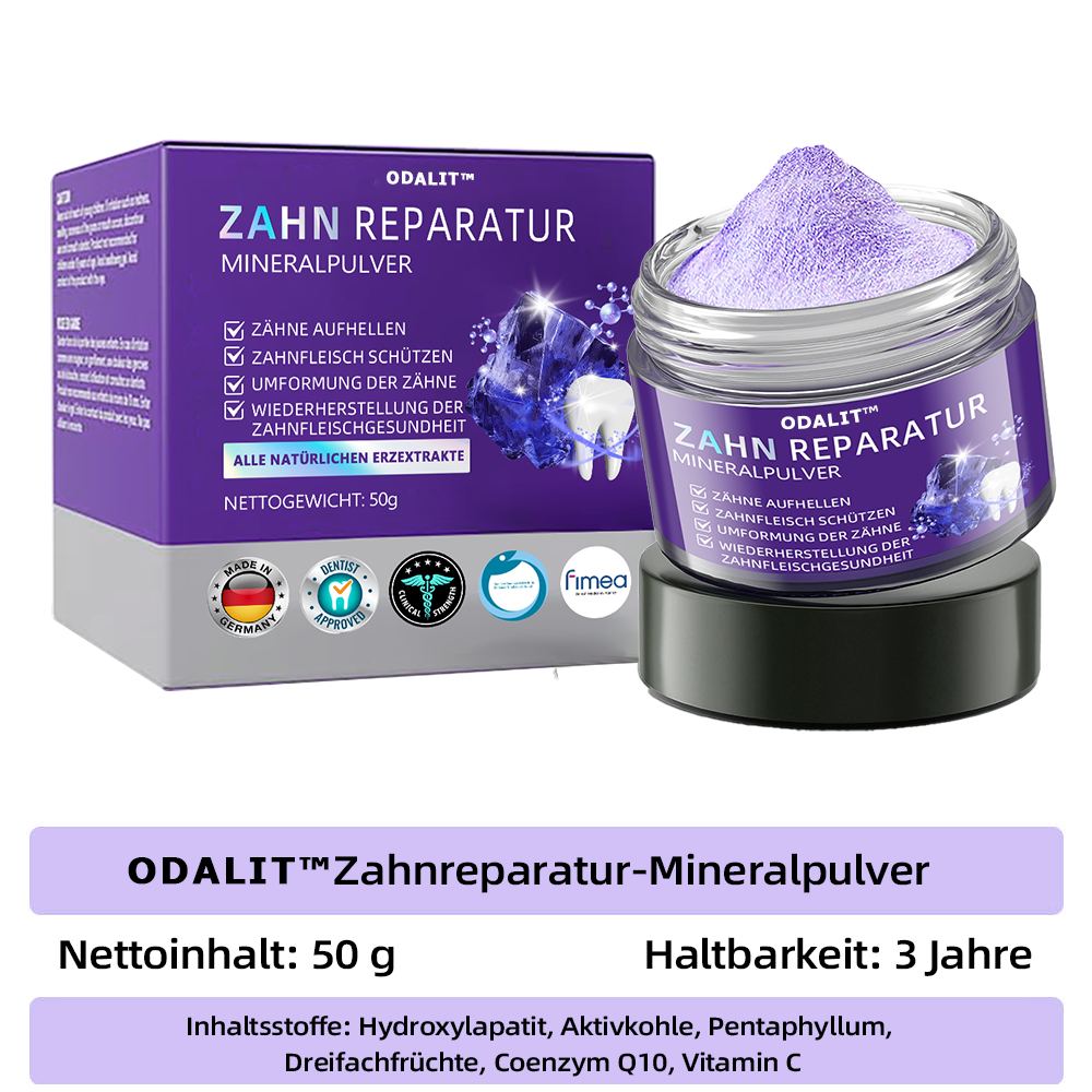 ODALIT™ 𝐙𝐚𝐡𝐧𝐫𝐞𝐩𝐚𝐫𝐚𝐭𝐮𝐫-𝐌𝐢𝐧𝐞𝐫𝐚𝐥𝐩𝐮𝐝𝐞𝐫👨‍⚕️(𝐄𝐦𝐩𝐟𝐨𝐡𝐥𝐞𝐧 𝐯𝐨𝐧 𝐝𝐞𝐫𝐁𝐙Ä𝐊)🔥🔥🔥
