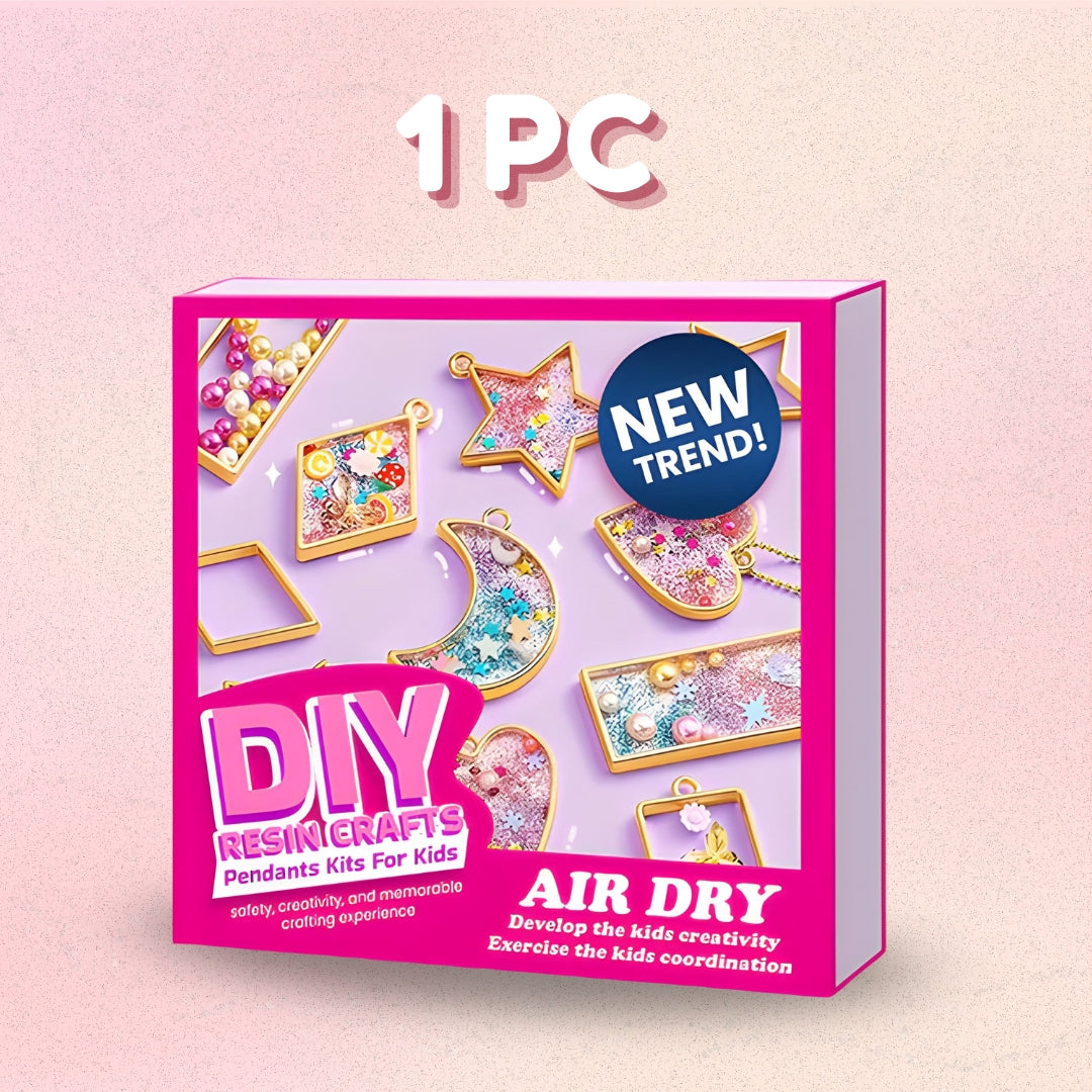 DIY Resin Pendant Kits For Kids