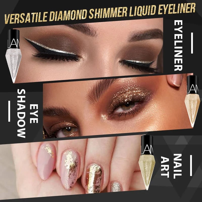 ✨GLITTERING DIAMOND LIQUID EYELINER