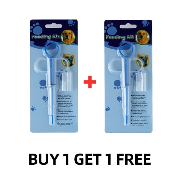 ✦Pet Pill Syringe Dispenser ✦ Safe, Stress-Free Medication for Cats & Dogs