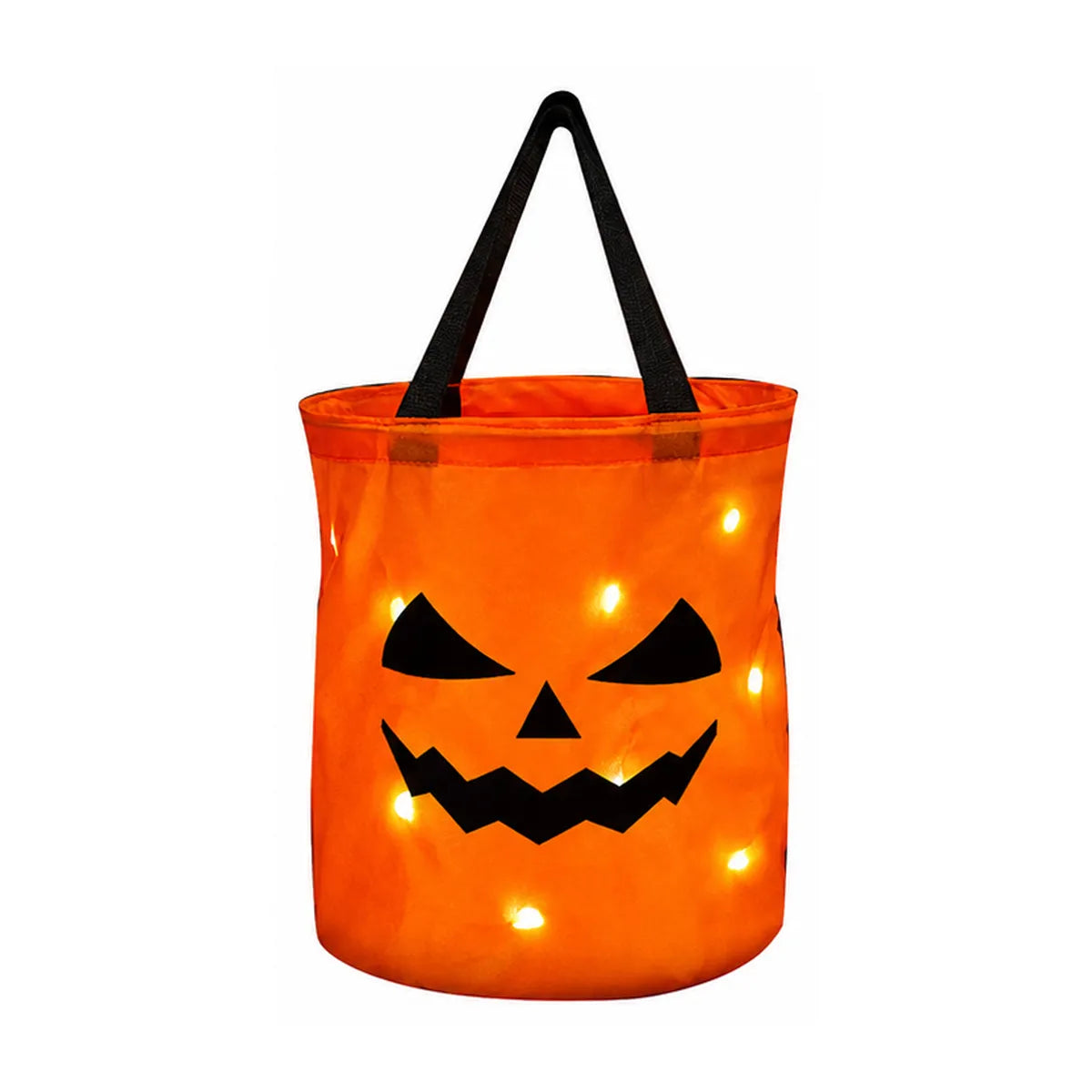 Light-Up Pumpkin Trick-or-Treat Bag