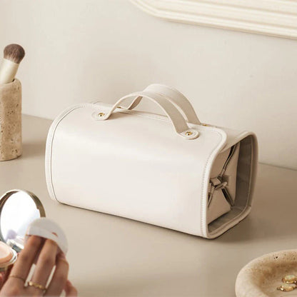 TO DAY 49%OFF Leather Waterproof Cosmetic Bag